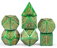 Constellation Resin DND Dice Set 25mm Giant Polyhedral Dice Set D&D, Constellation Patterns DND Dice for Role Playing Game Dungeons and Dragons